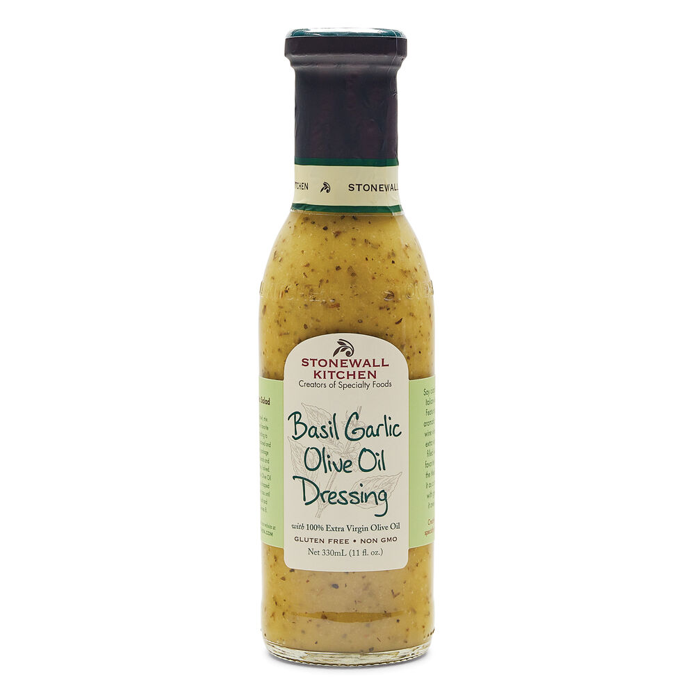 Basil Garlic Olive Oil Dressing | Stonewall Kitchen