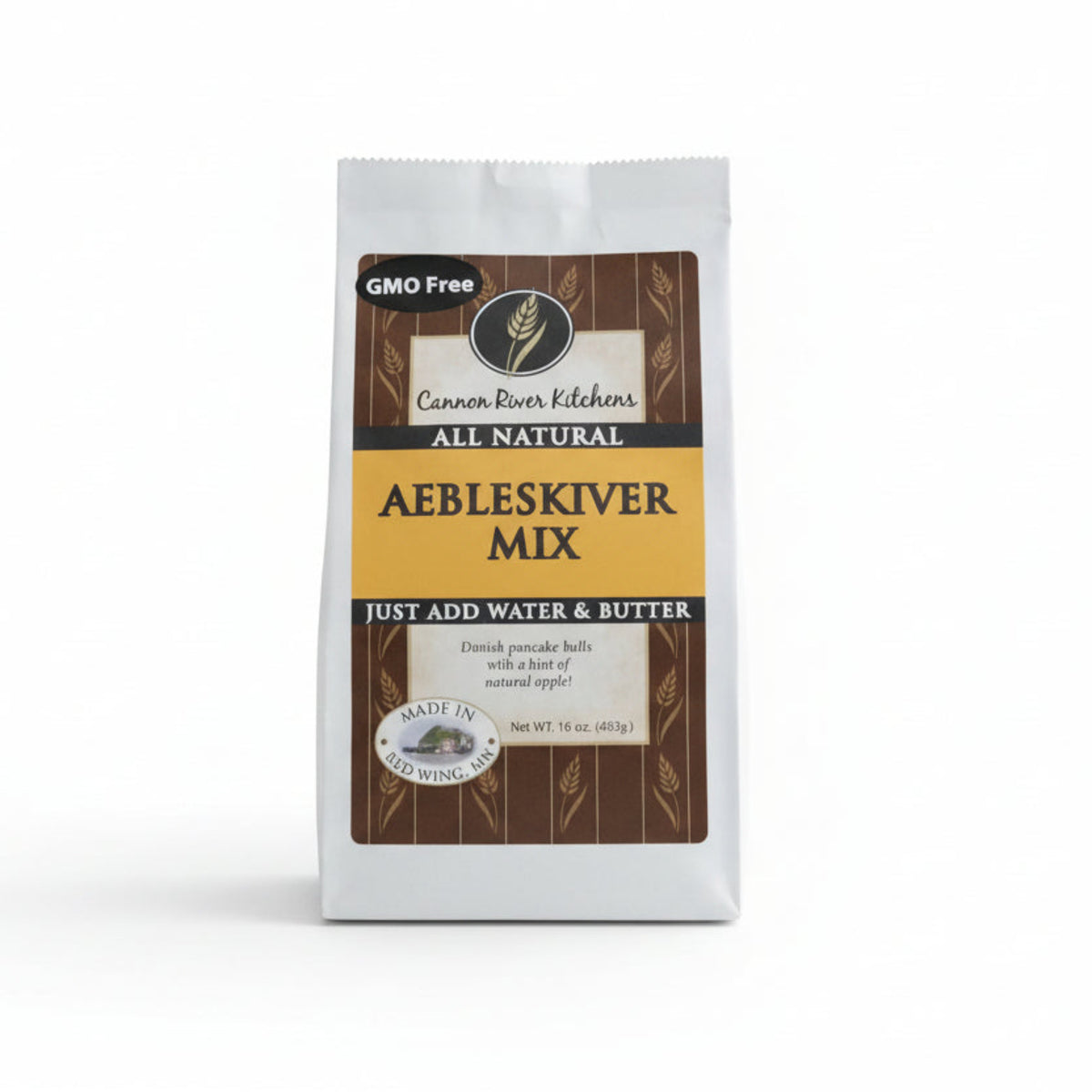 Cannon River Kitchen Aebleskiver Mix package