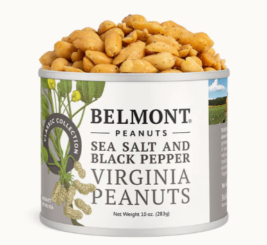 Sea Salt & Black Pepper | Belmont Peanuts