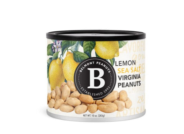 Lemon Sea Salt Virginia Peanuts | Belmont Peanuts