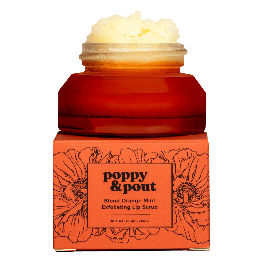 Blood Orange Lip Scrub | Poppy & Pout