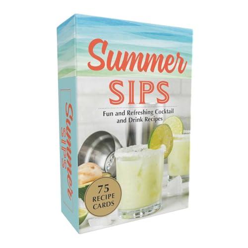 Summer Sips: Refreshing Cocktail and Drinks (Recipes Card Set)