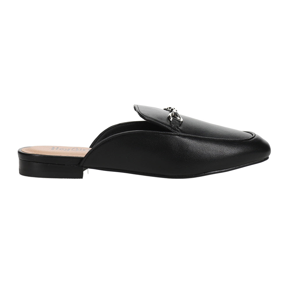 Charmer Mule Shoe, Black | Corkys