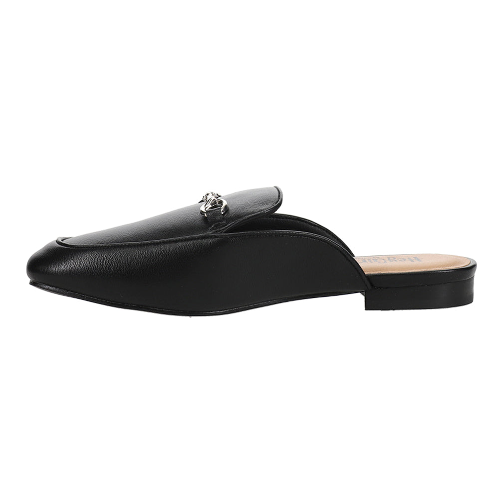 Charmer Mule Shoe, Black | Corkys