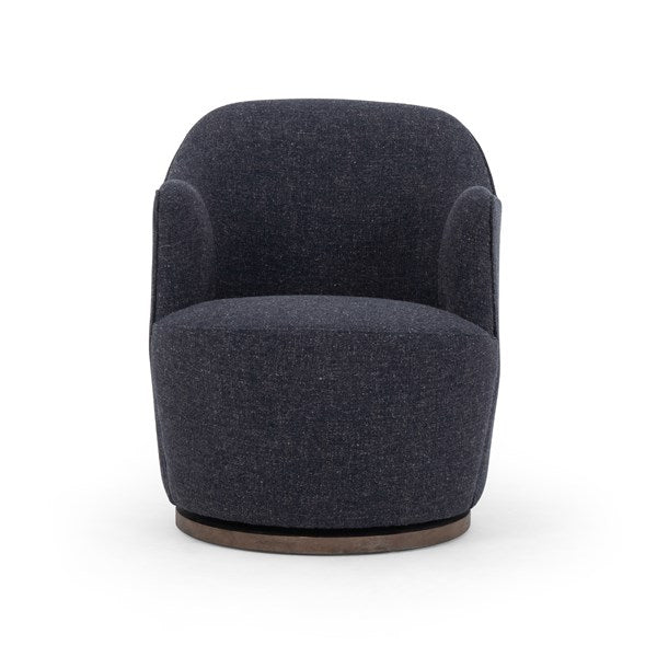 Aurora Swivel Chair, Slate Grey