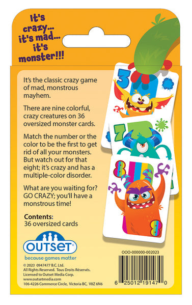 Crazy 8's Kid Card Games | Outset Games