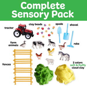 Sensory Pack Farm On the Go Sensory Play Set | Creativity for Kids