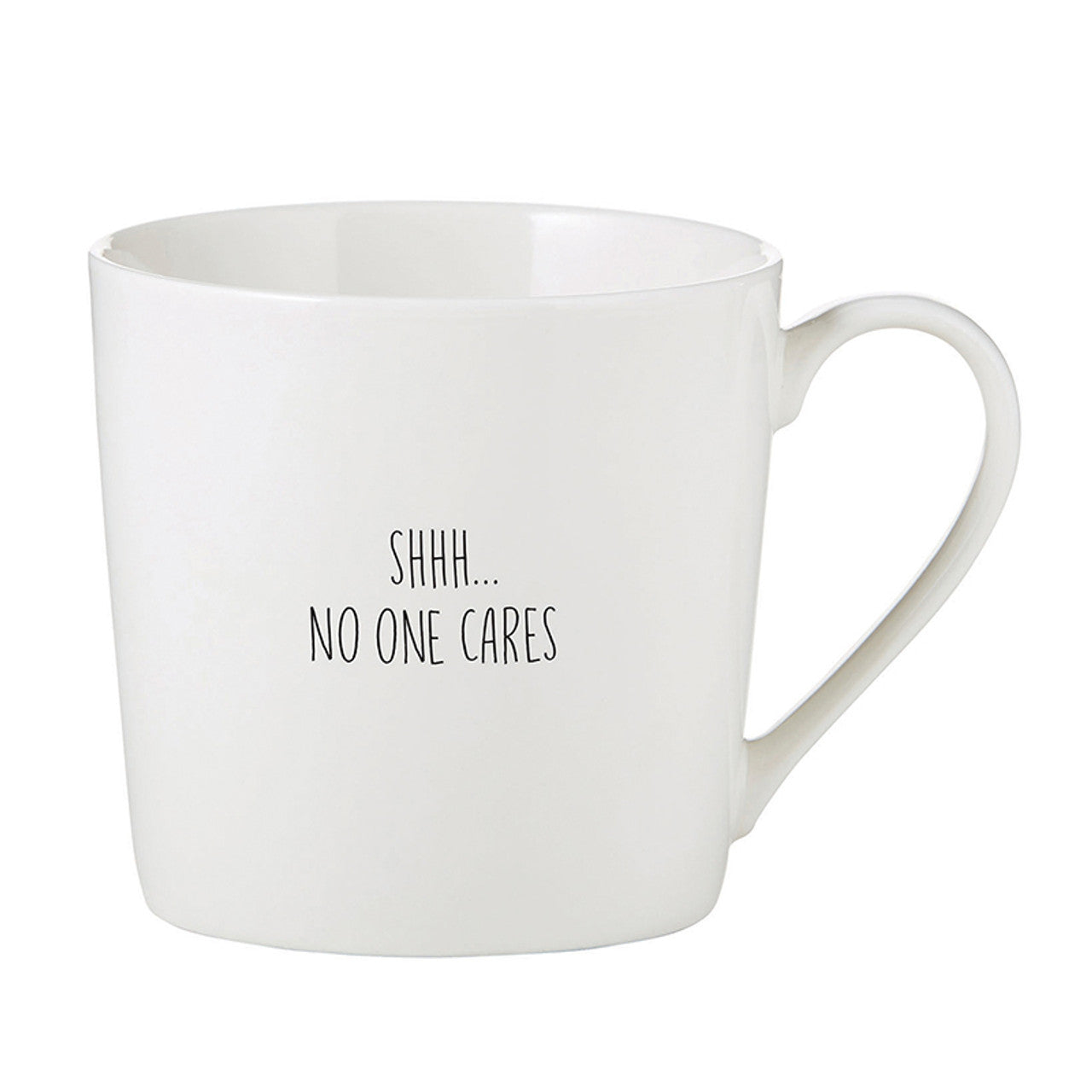 Shhh...No One Cares Coffee Mug