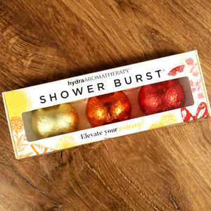 Morning Trio Sampler Variety 3 Pack | Shower Burst