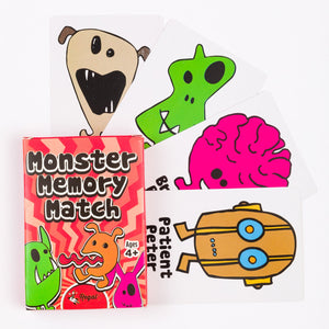 Monster Memory Match, Kids Card Game