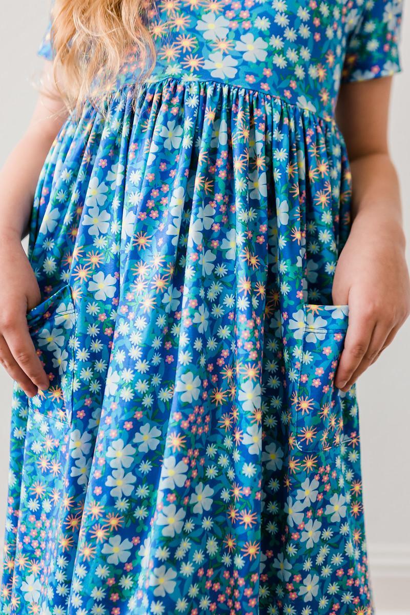 Spring Fling Twirl Dress with Pockets, Short Sleeve | Mila & Rose