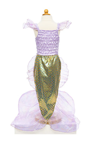 Mermaid Dress & Headband, Lilac | Great Pretenders Kids Play, costume