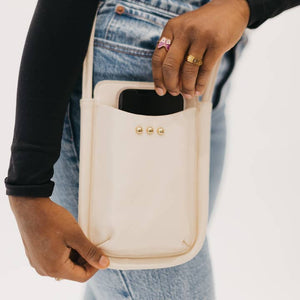 Parker Phone Crossbody Bag, Cream | Pretty Simple