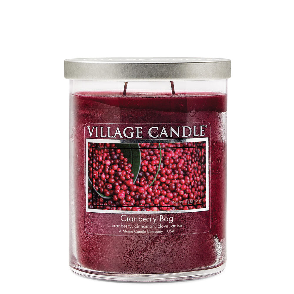 Cranberry Bog, 2-Wick Scented Candle, 14 oz Medium Tumbler | Village Candle