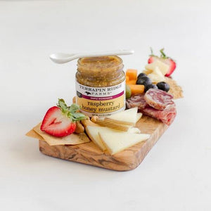 Grab and Go Gift Set, Raspberry Honey Mustard & Butter Braided Twists | Terrapin Ridge