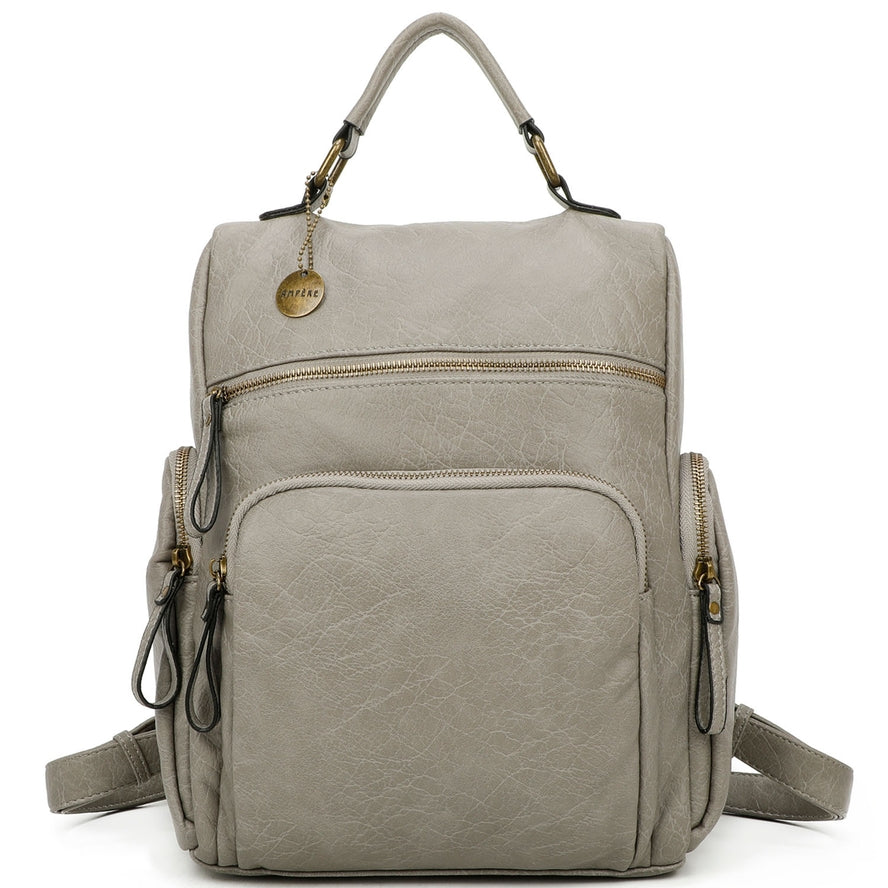 Chase Backpack Bag, Dark Grey | Ampere Creations