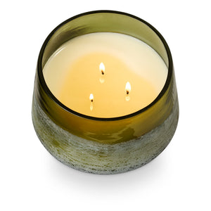 Balsam & Cedar Large Baltic Glass Candle | ILLUME