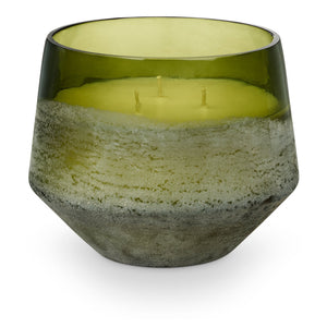 Balsam & Cedar Large Baltic Glass Candle | ILLUME