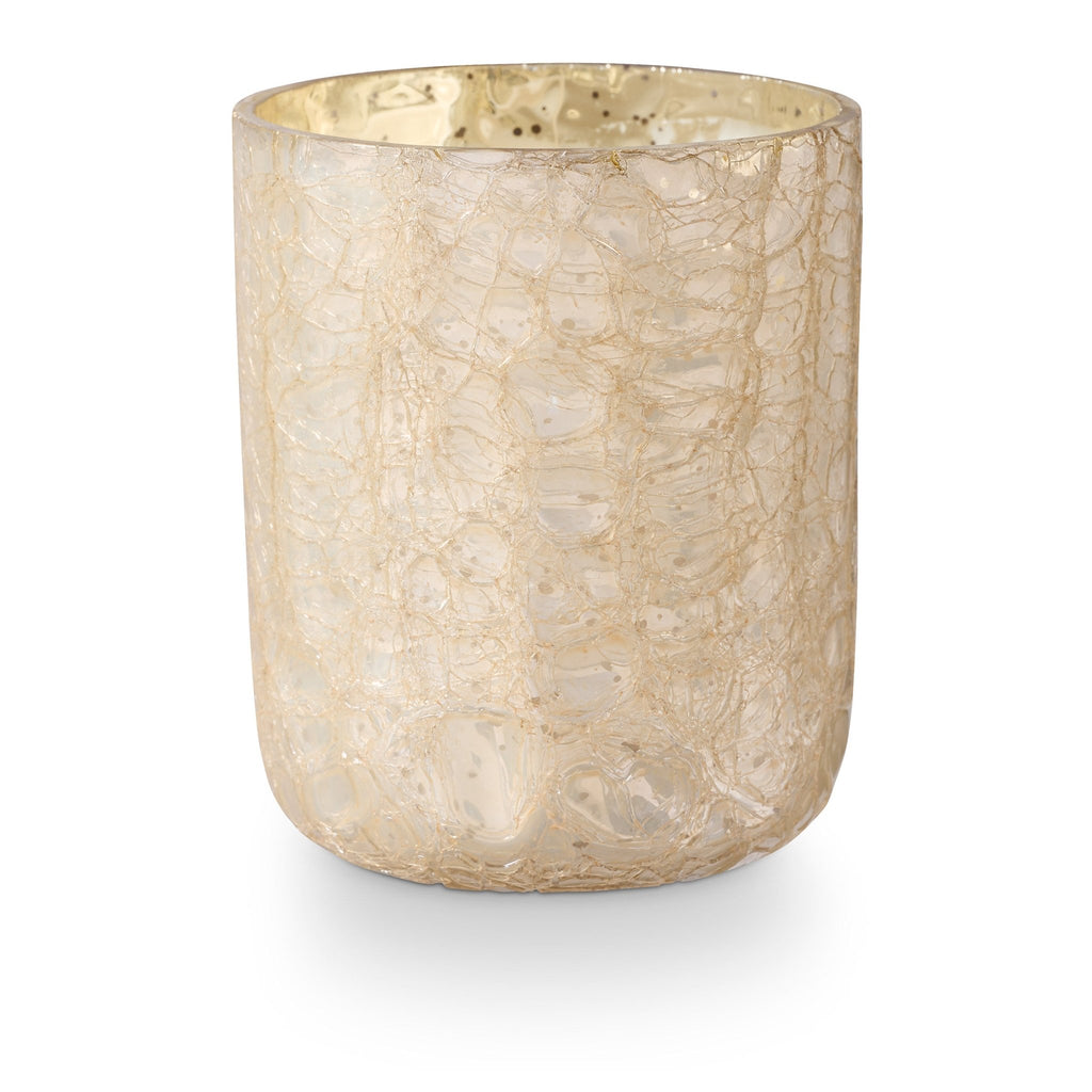 Winter White Small Boxed Crackle Glass Candle | Illume