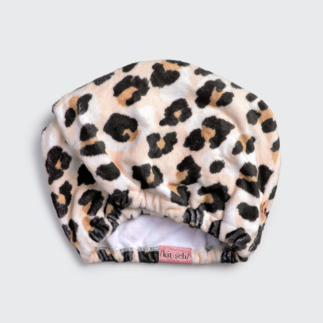 Microfiber Quick Dry Hair Towel, Leopard | KITSCH Hair Care