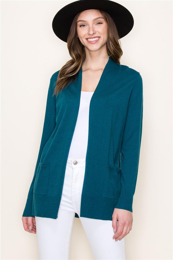 Cardigan with Pockets Jade Staccato MECO7