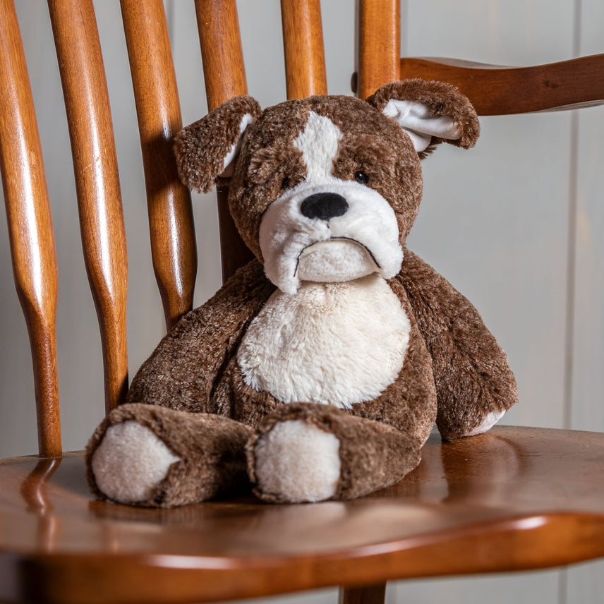 Bradley Bulldog, Marshmallow Stuffed Animal | Mary Meyer