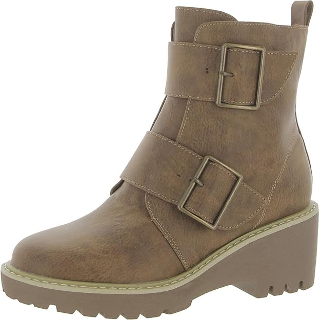 Woke Bootie, Brown Distressed | Corkys - SALE