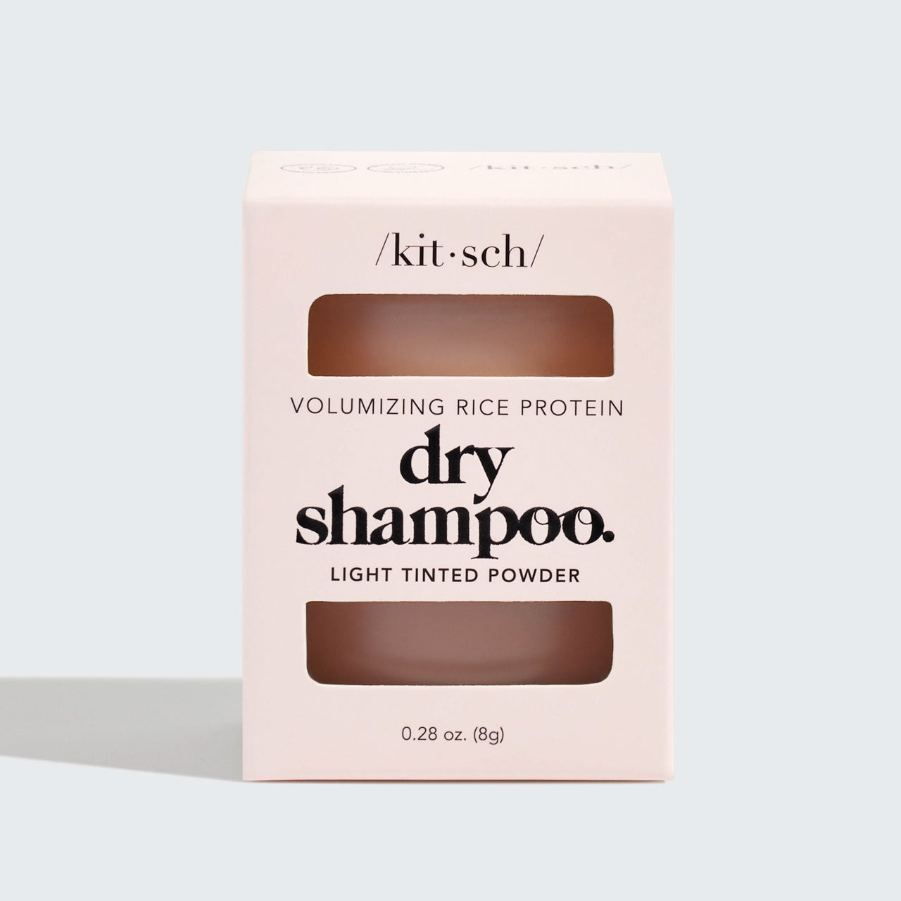 Volumizing Rice Protein Dry Shampoo Powder, Light Tint | KITSCH