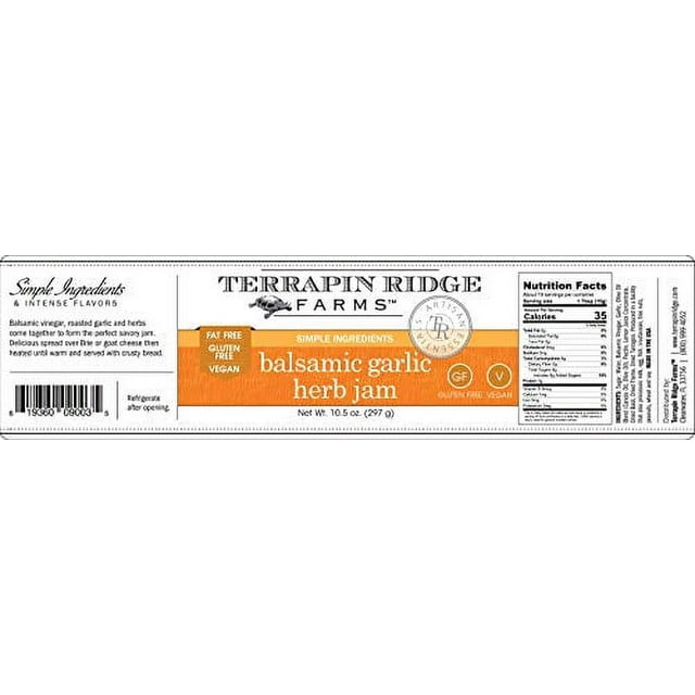 Balsamic Garlic Herb Jam | Terrapin Ridge Farms