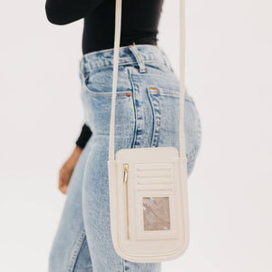 Parker Phone Crossbody Bag, Cream | Pretty Simple