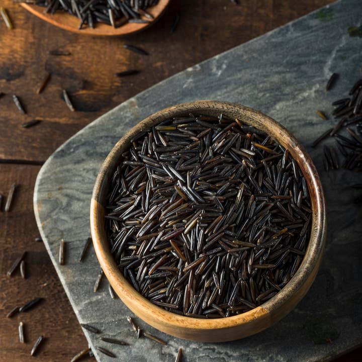 Wild Rice, Cultivated Grade C 16 oz | The Secret Garden