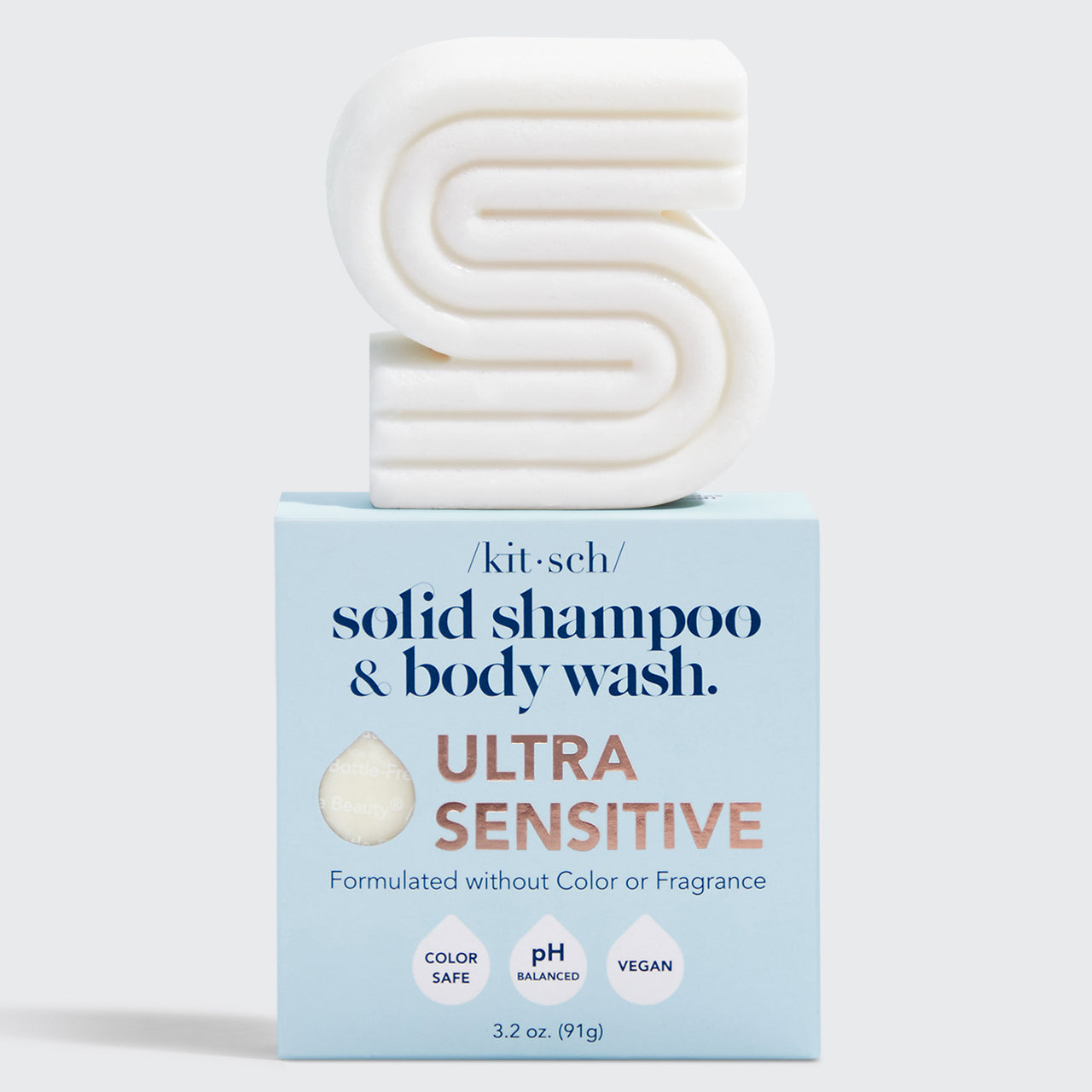 Ultra Sensitive Bar Shampoo and Body Bar Soap | KITSCH