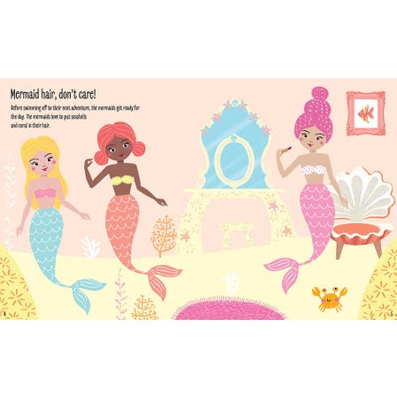 My Sticker Dress-up: Mermaids (Paperback)