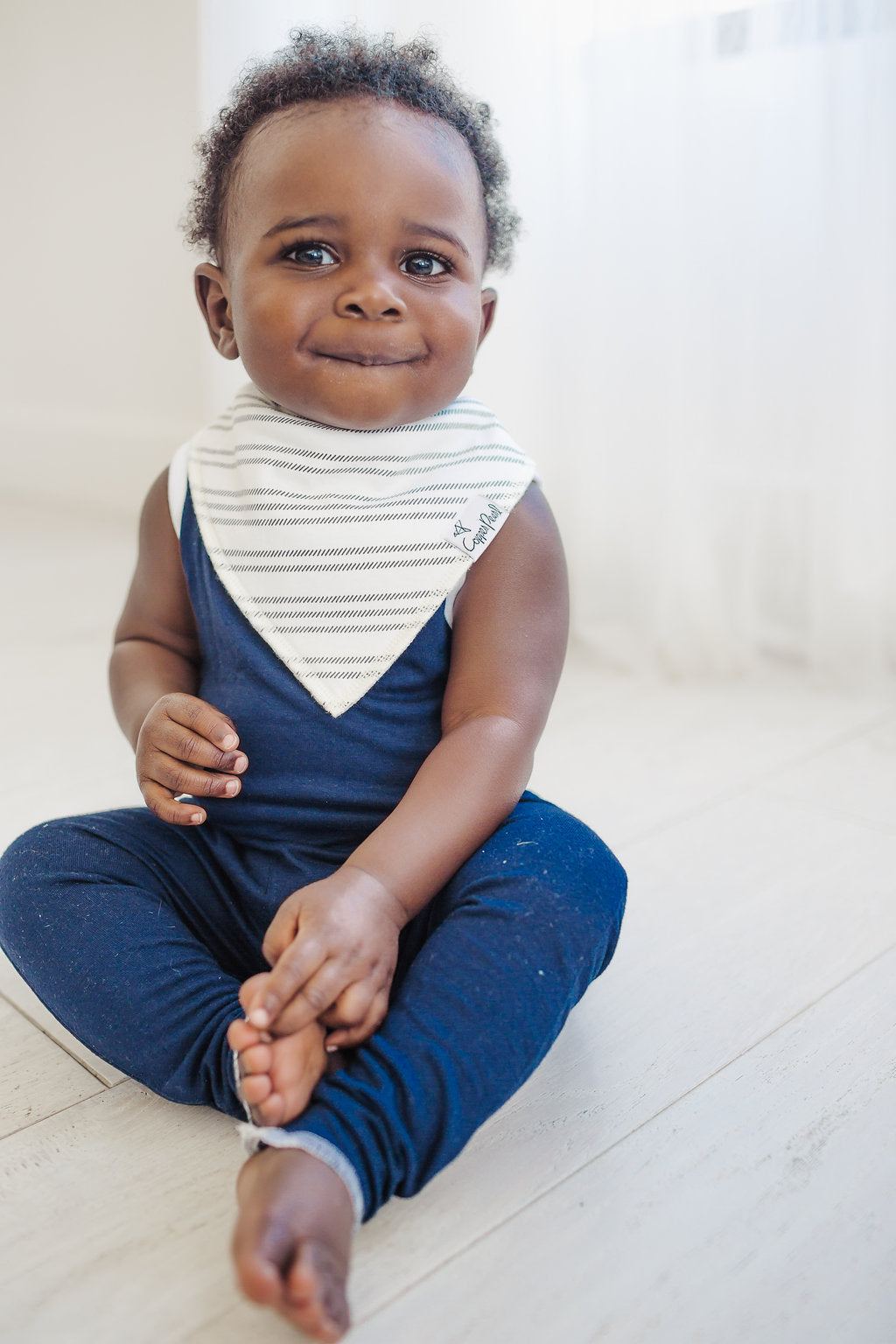 Bandana Bibs, Chip | Copper Pearl