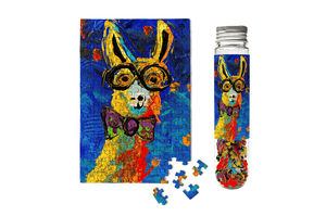 Mini Puzzle, Lively Louis Llama 150 Piece | Micro Jigsaw Puzzles