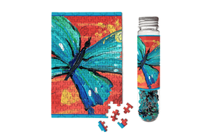 Mini Puzzle, Yellow Butterfly 150 Piece | Micro Jigsaw Puzzle