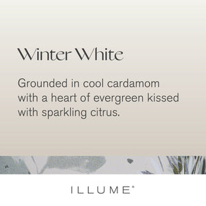 Winter White, Baltic Glass Candle | Illume