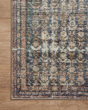 Billie Rug | BIL-02 AL Ocean / Brick