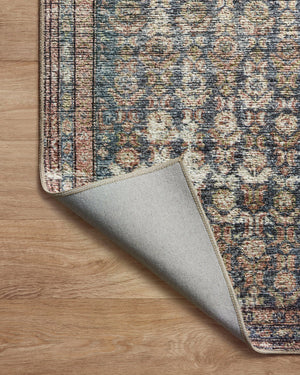 Billie Rug | BIL-02 AL Ocean / Brick