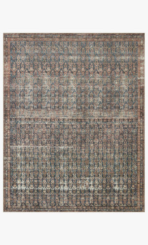 Billie Rug | BIL-02 AL Ocean / Brick