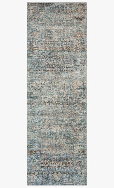 Billie Rug | BIL-05 AL Denim / Blush