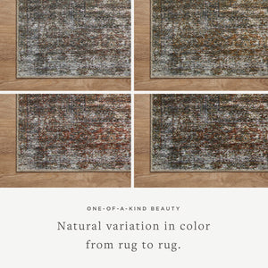 Billie Rug | BIL-06 AL Tobacco / Rust