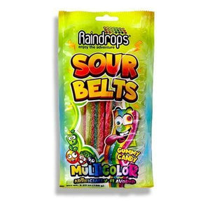 Raindrops Sour Belts Assorted 3.52oz Bag