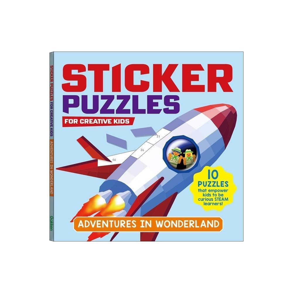 Adventures in Wonderland Sticker Puzzles  (Paperback)