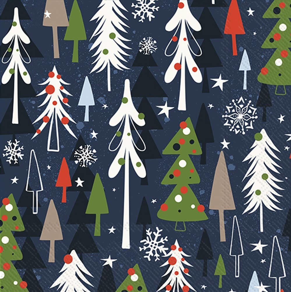 Christmas Forest, Paper Lunch Napkins 20 Count | Boston International