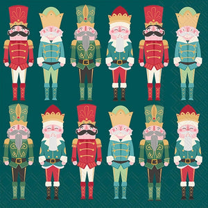 Only Nutcrackers Christmas, Paper Cocktail Napkins 20 ct | Boston International