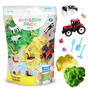 Sensory Pack Farm On the Go Sensory Play Set | Creativity for Kids