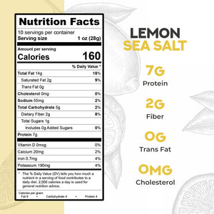 Lemon Sea Salt Virginia Peanuts | Belmont Peanuts