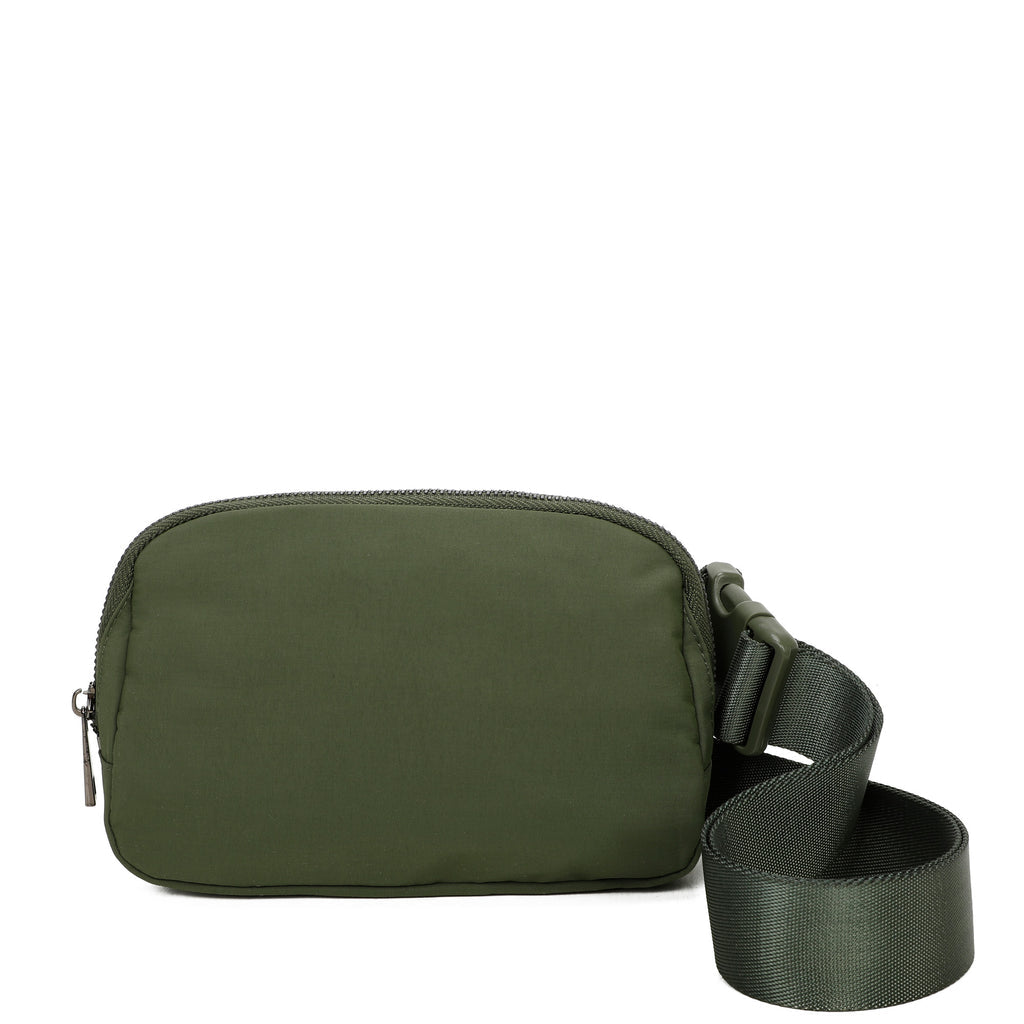 Adelaide Convertible Belt Bag, Army Green | Ampere Creations