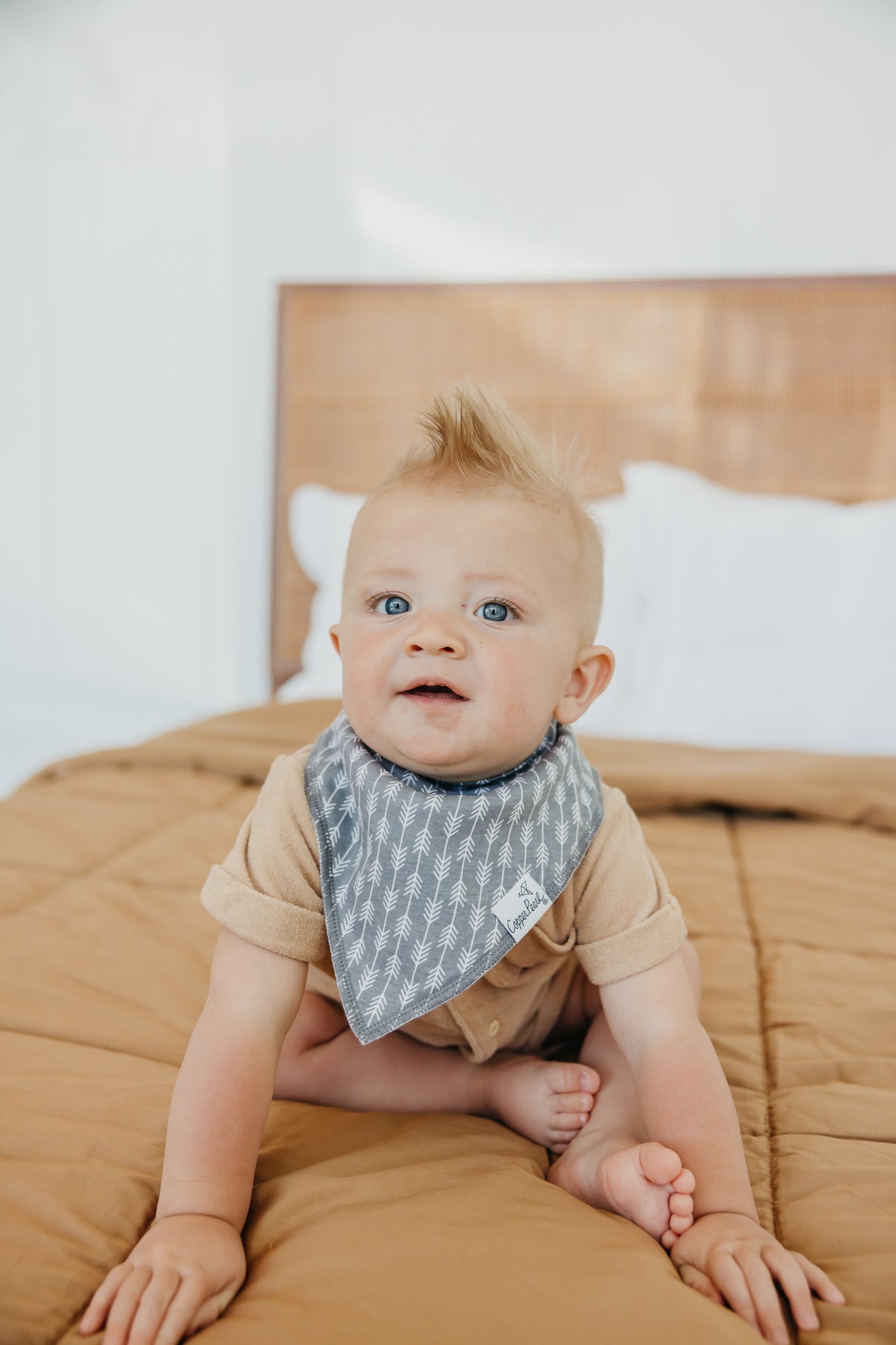 Bandana Bibs, Bridger | Copper Pearl